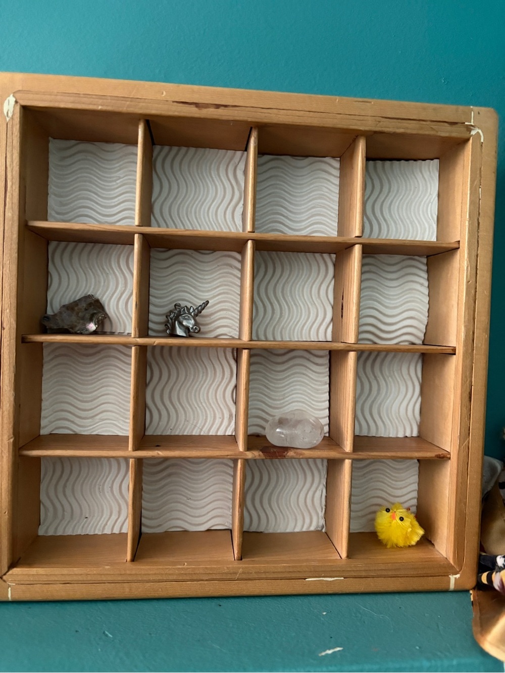 Reclaimed Wooden Trinket Shelf